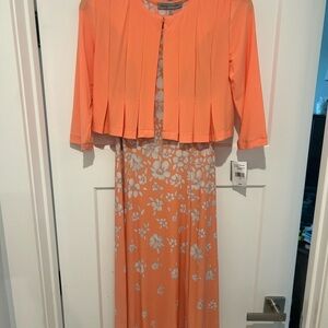NWT Women’s petite Small Coral Jacket Dress